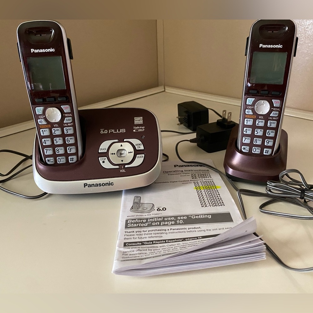 Panasonic 6.0 Expandable Digital Cordless Answering System.